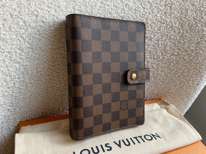 Louis Vuitton Damier Ebene Medium Agenda Cover (RRP £475)