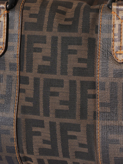 Fendi Multi Zucca Boston Bag