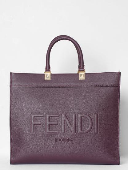 Fendi Sunshine Medium Maroon Bag