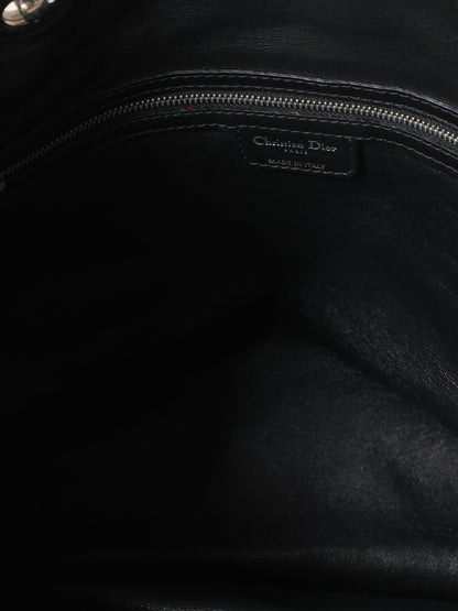 Christian Dior Large Woven Calfskin Bag