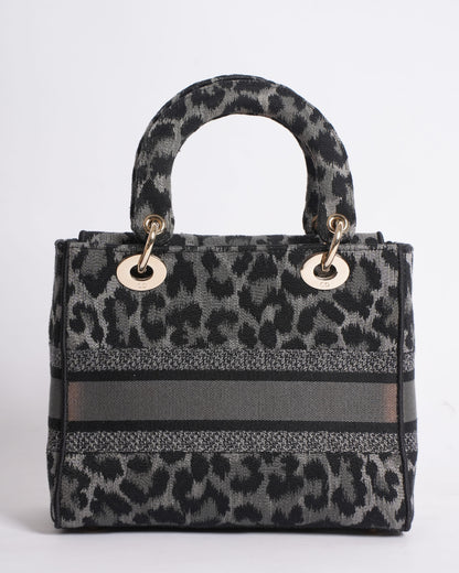 New Christian Dior 2021 Medium Mizza Lady Dior Bag
