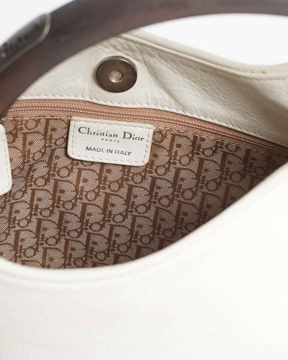 Christian Dior Leather Ethnic Hobo Bag