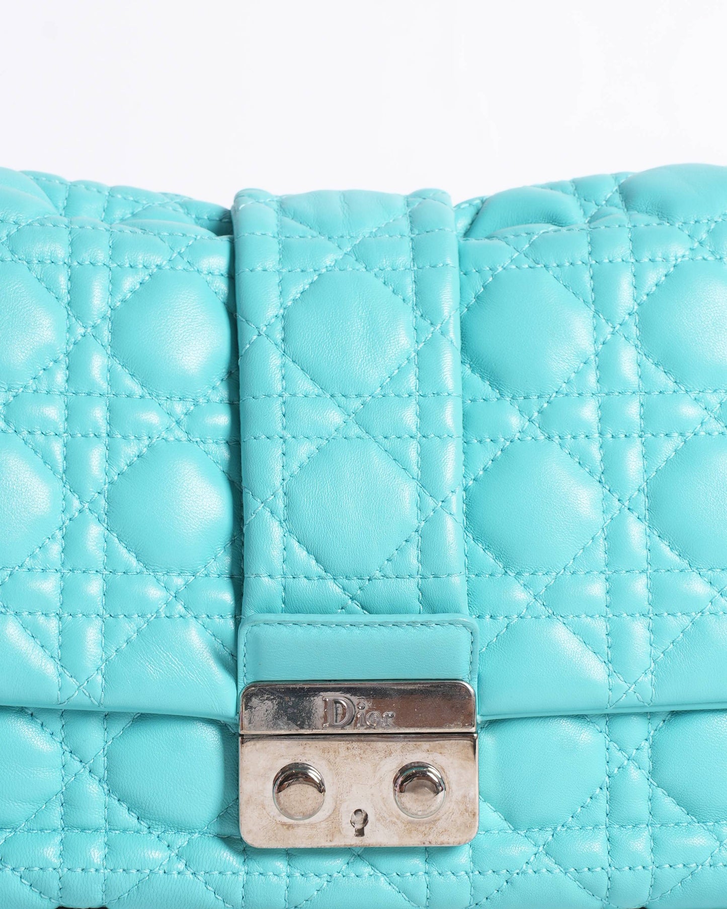 Christain dior cannage quilted new lock shoulder bag