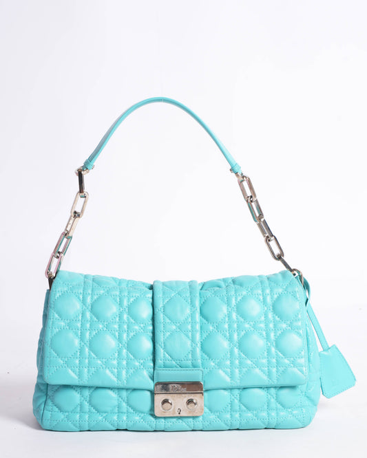Christain dior cannage quilted new lock shoulder bag