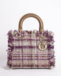 Christian Dior Tweed Lady Dior Medium Bag