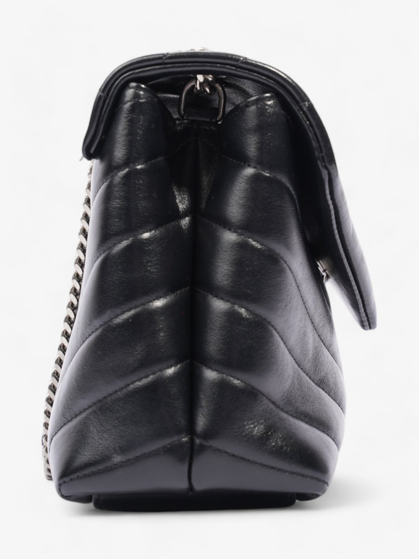 Saint Laurent Lou Leather Black Handbag Style 3