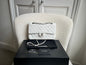 Chanel Medium Classic Flap in White Caviar (RRP £9090)