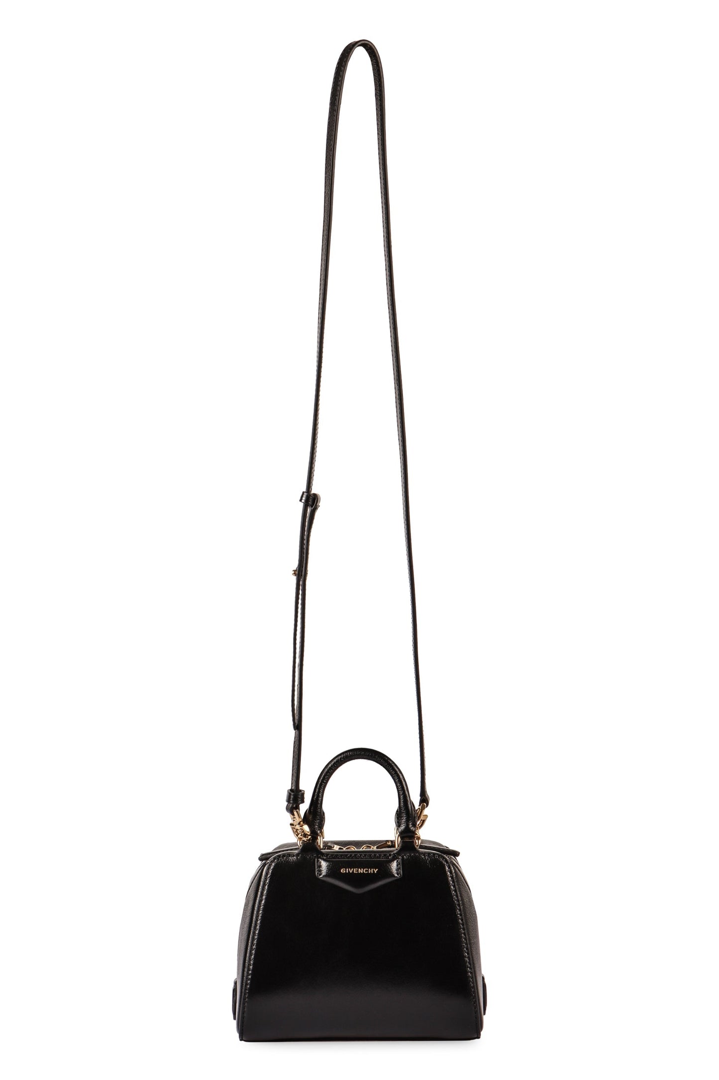 ANTIGONA CUBE NANO LEATHER CROSSBODY BAG