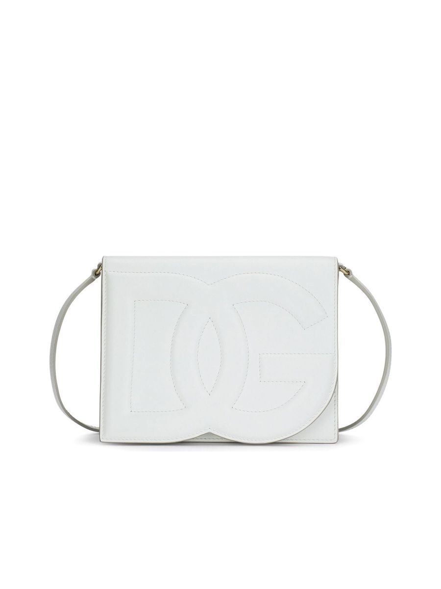 Calfskin DG Logo Bag Crossbody Bag