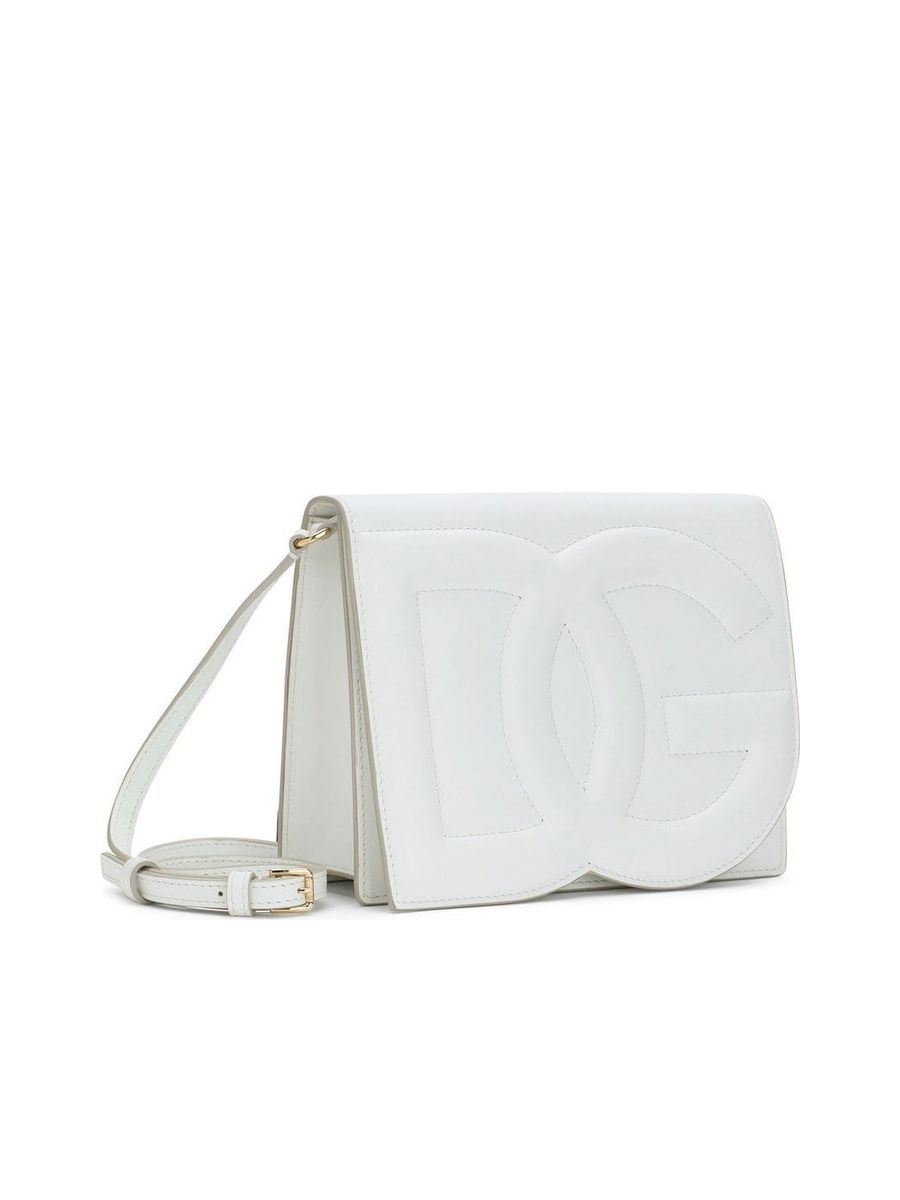 Calfskin DG Logo Bag Crossbody Bag