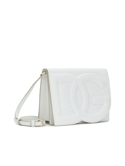 Calfskin DG Logo Bag Crossbody Bag