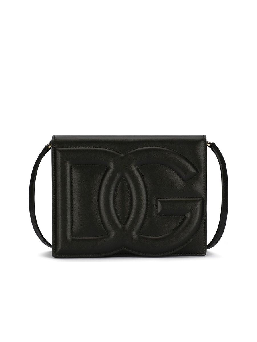 Calfskin DG Logo Bag Crossbody Bag