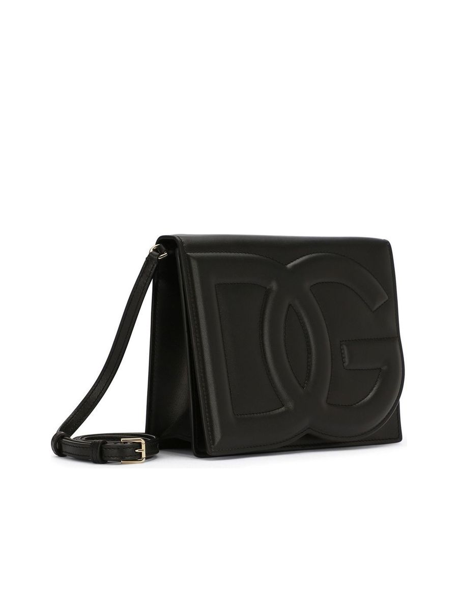 Calfskin DG Logo Bag Crossbody Bag