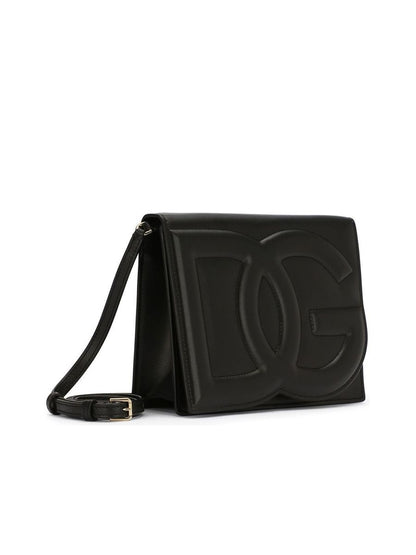 Calfskin DG Logo Bag Crossbody Bag