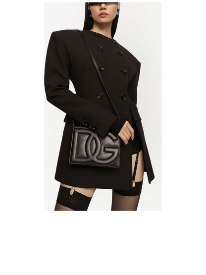 Calfskin DG Logo Bag Crossbody Bag