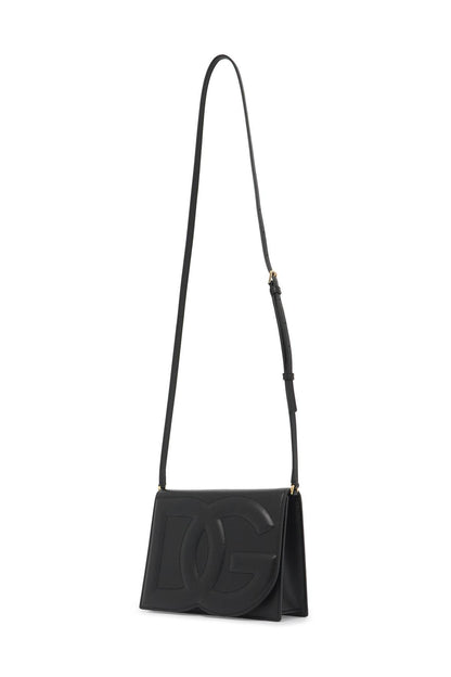 Dolce & Gabbana Leather Dg Logo Crossbody Bag Women