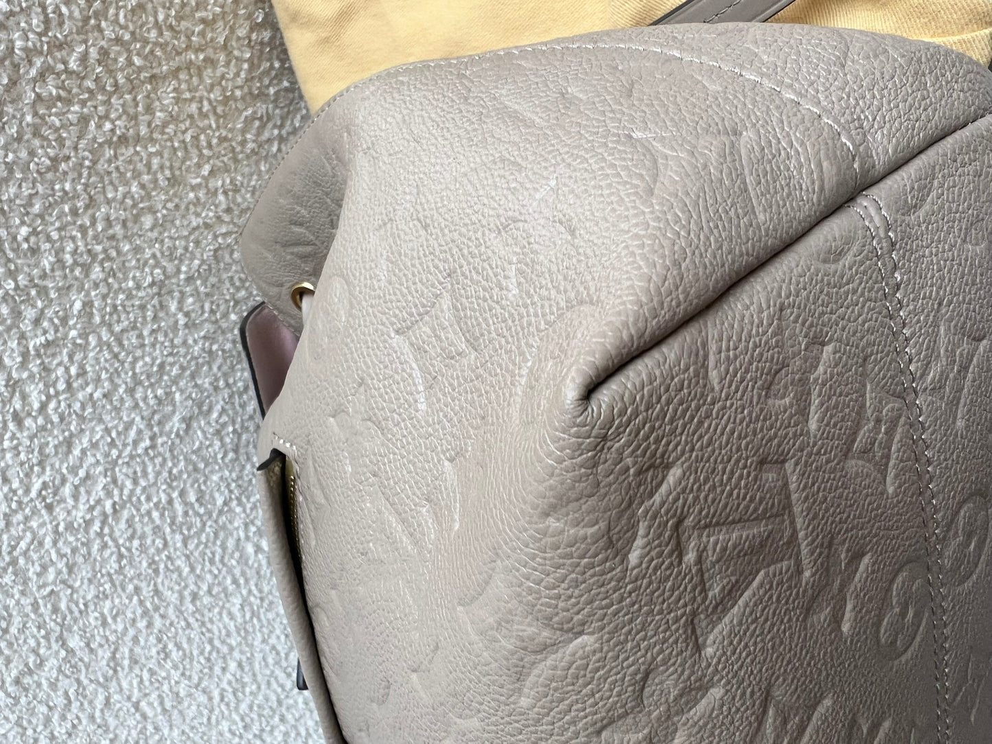 Louis Vuitton Tourterelle Montsouris Backpack Empreinte (RRP £2170)