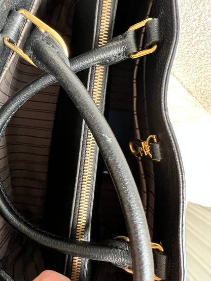 Louis Vuitton Montaigne GM in Black Monogram Empreinte (RRP £2230)