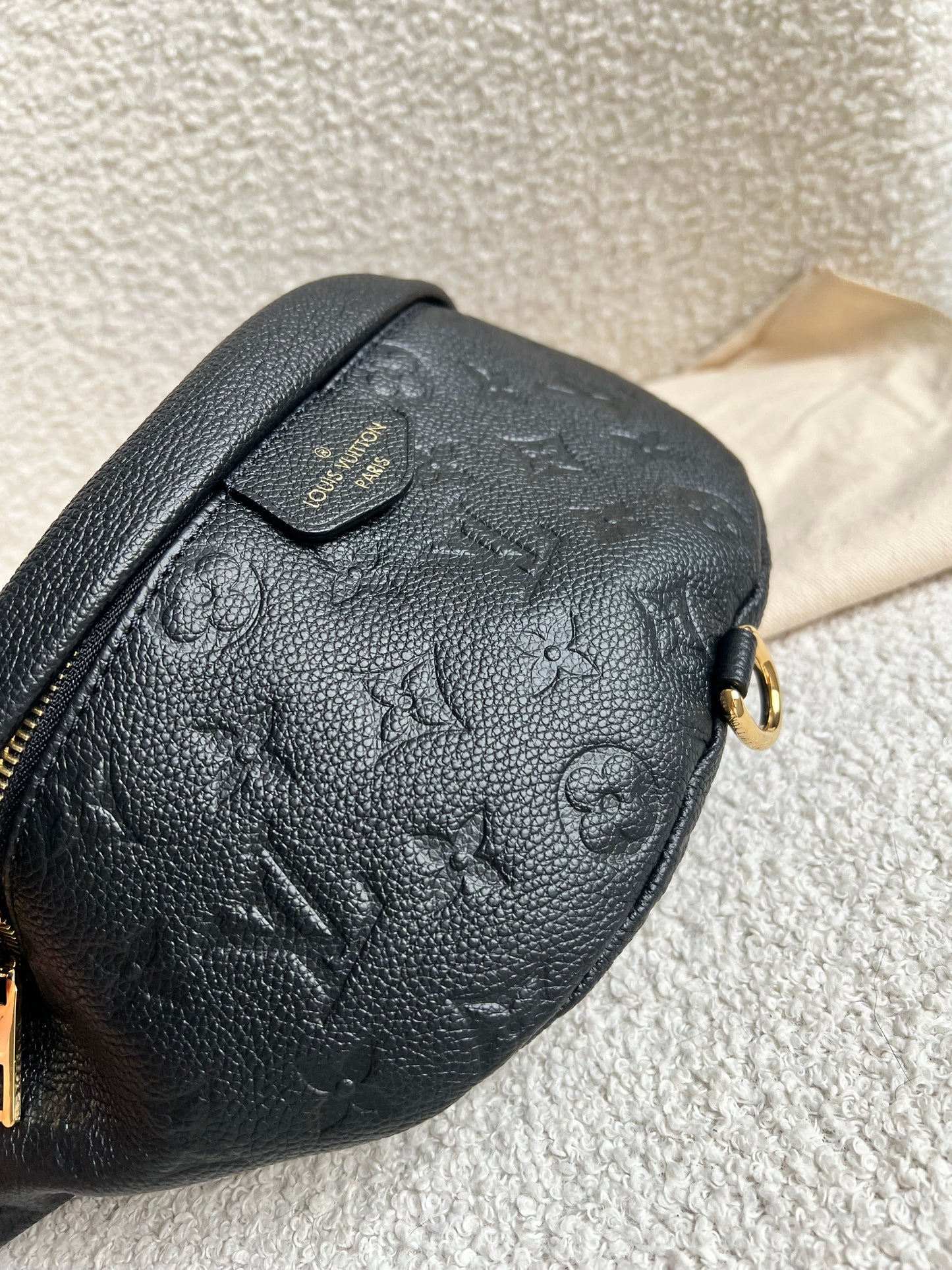 Louis Vuitton Bumbag in Black Empreinte