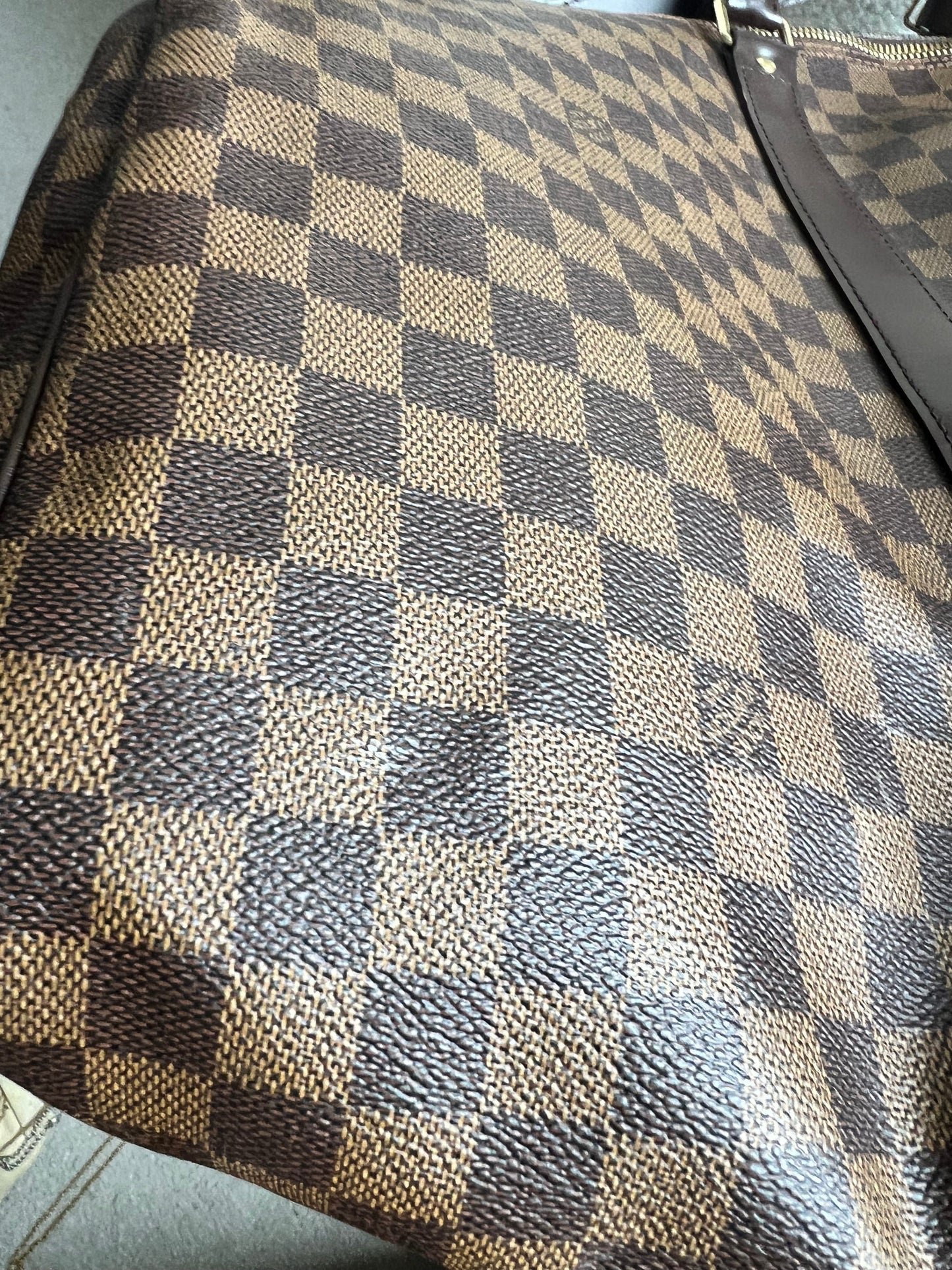 Louis Vuitton Keepall Bandouliere 55 Damier Ebene (RRP £2,020)