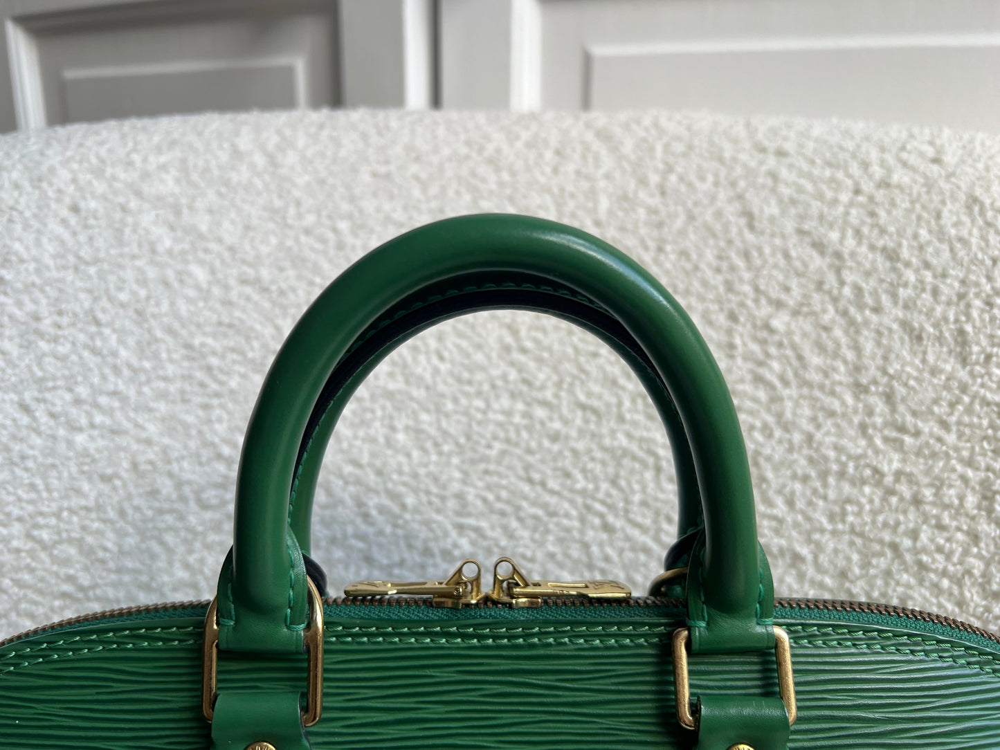 Louis Vuitton Alma PM Green Epi