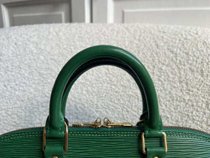 Louis Vuitton Alma PM Green Epi