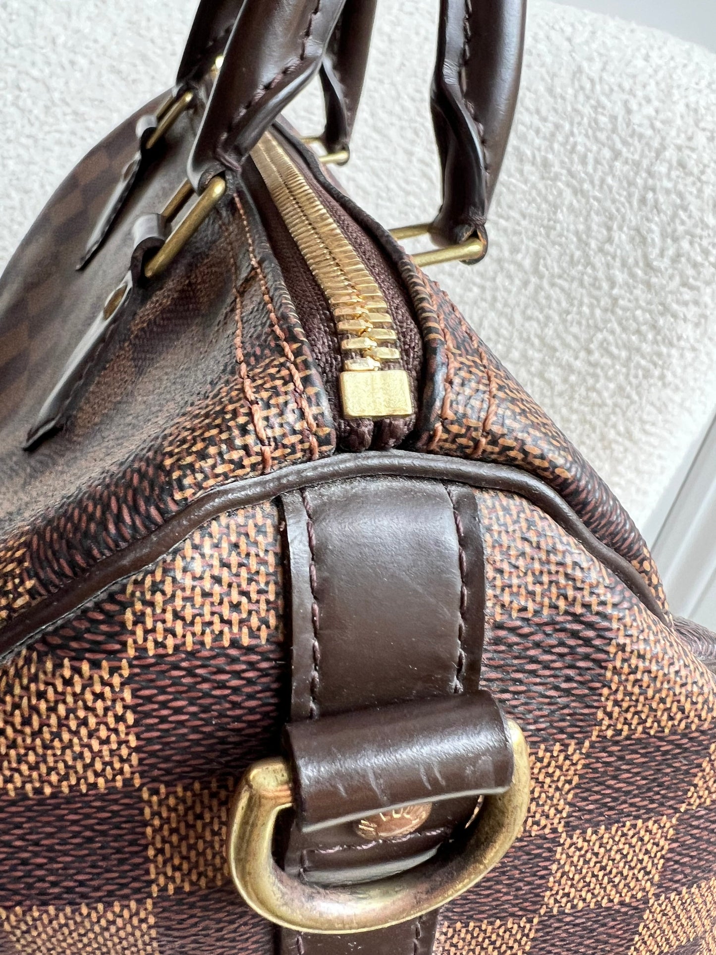 Louis Vuitton Speedy Bandouliere 30 Damier Ebene (RRP £1490)