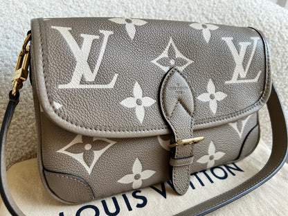 Louis Vuitton Diane Satchel Bicolour Empreinte (RRP £2,170)