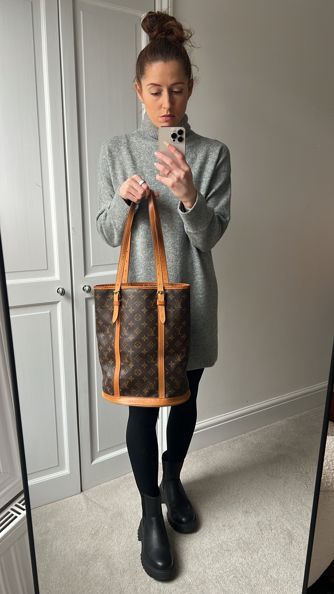 Louis Vuitton Monogram Bucket Bag GM