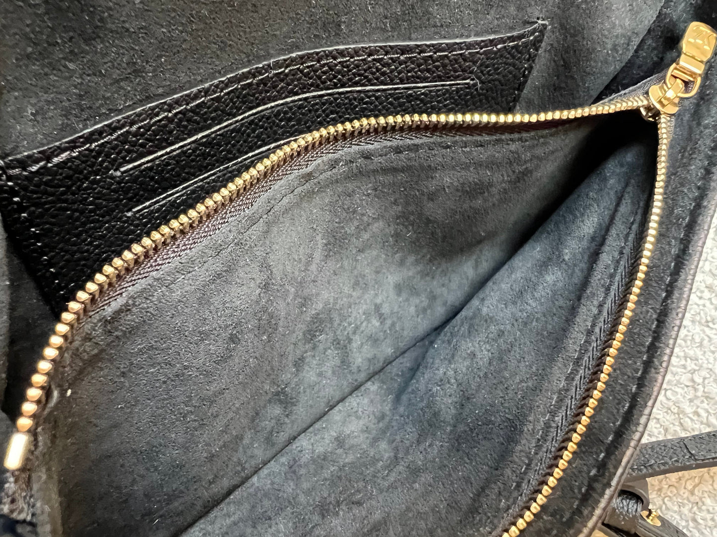 Louis Vuitton Ivy Wallet on Chain Bag Black Empreinte (RRP £1,490)