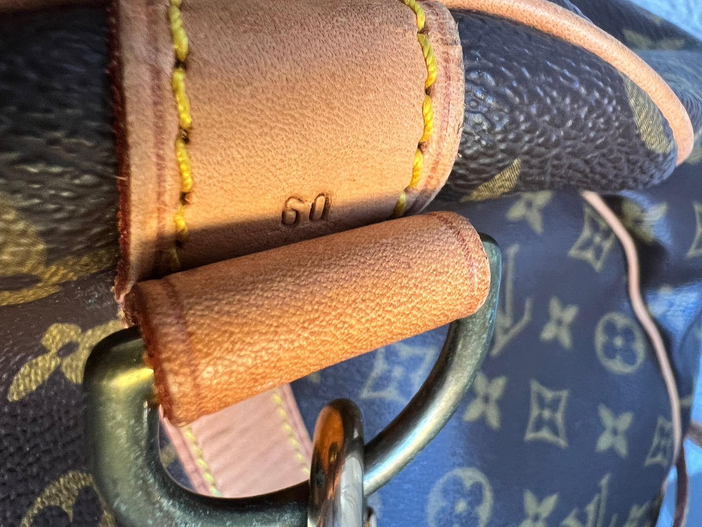 Louis Vuitton Vintage Keepall Bandouliere 60