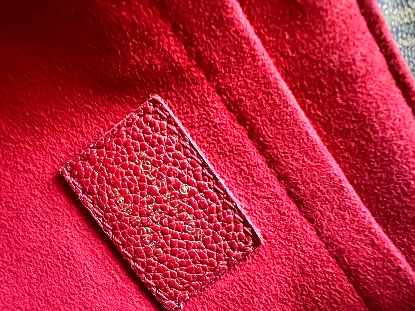 Louis Vuitton Saint Placide Monogram Red