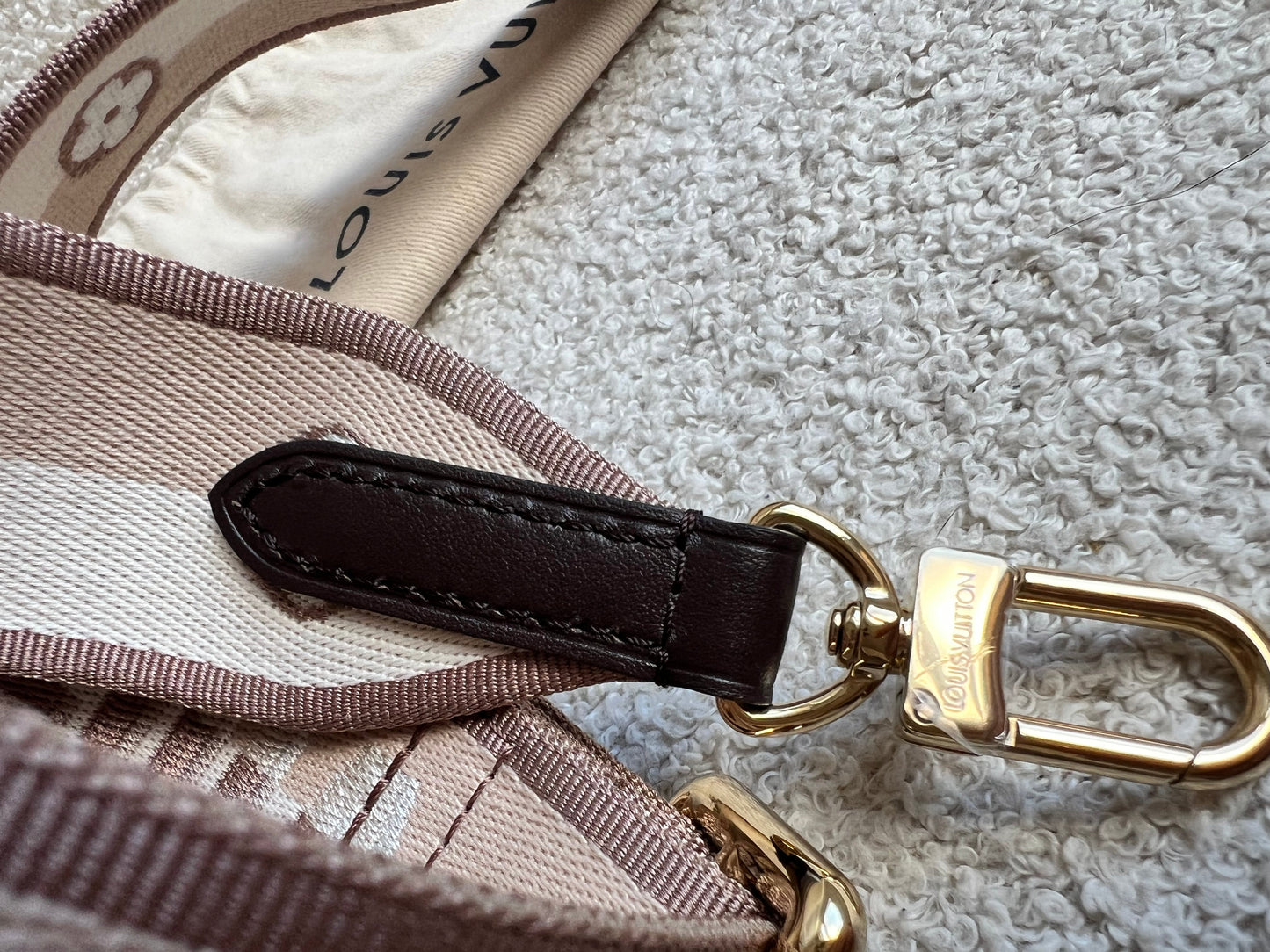 Louis Vuitton Canvas Bandouliere Strap
