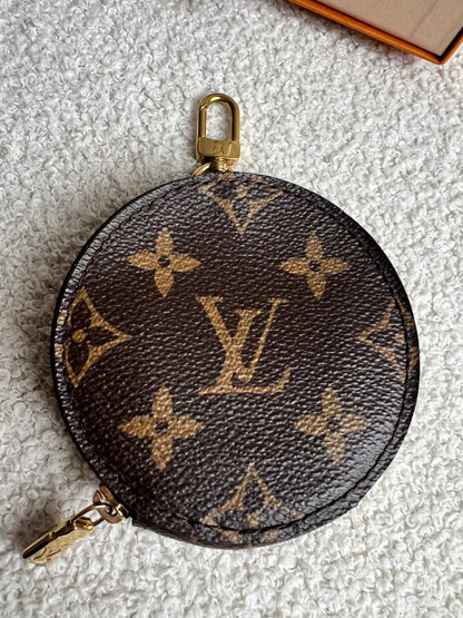Louis Vuitton Round Coin Purse Monogram