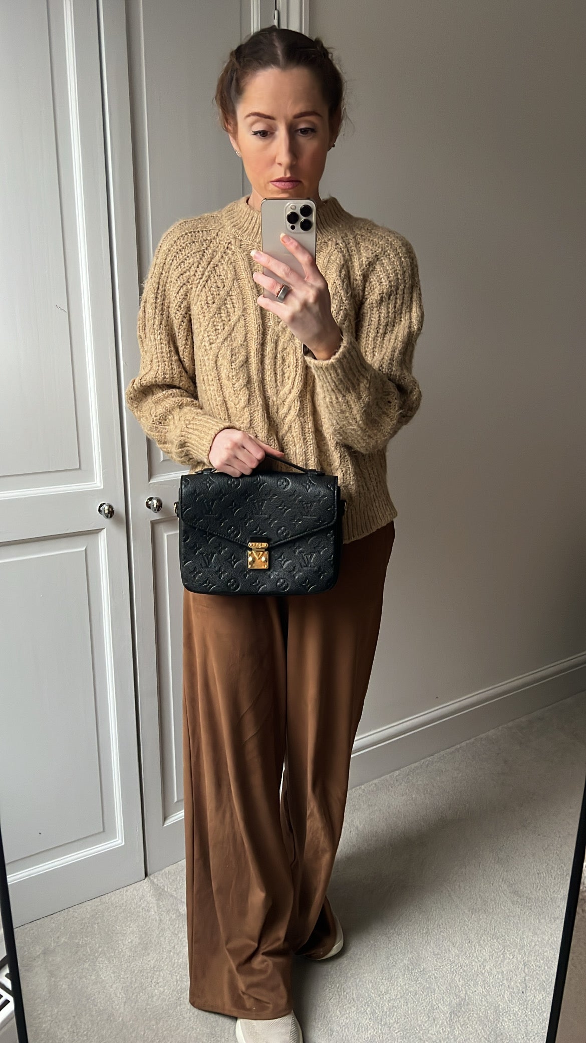 Louis Vuitton Pochette Metis Black Empreinte (RRP £2,200)