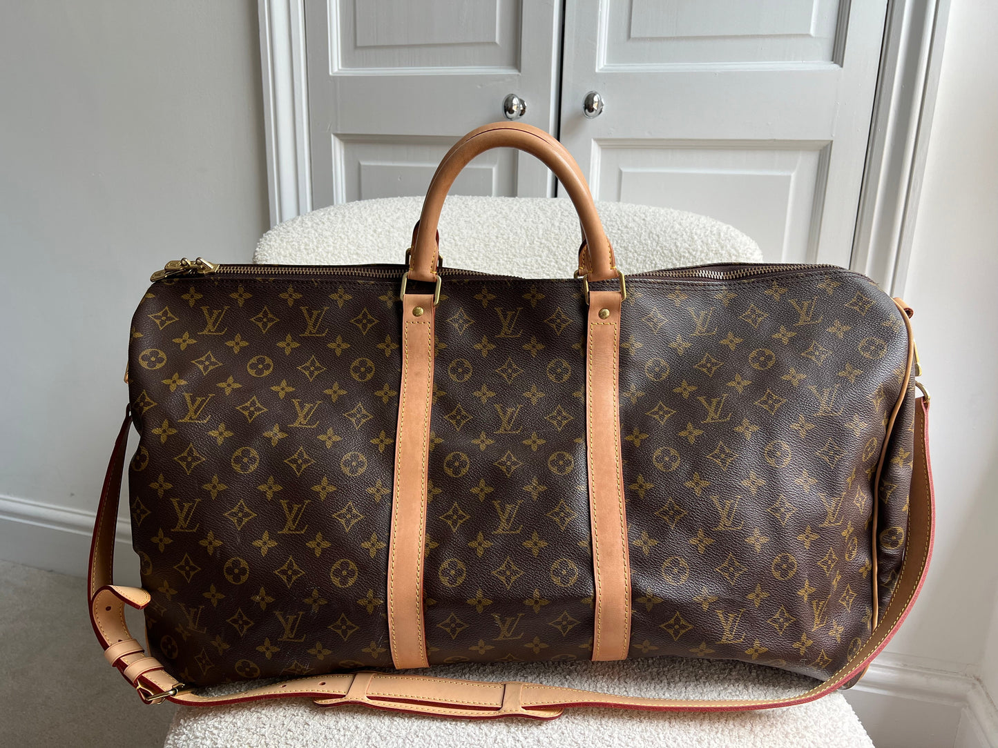 Louis Vuitton Vintage Keepall Bandouliere 60