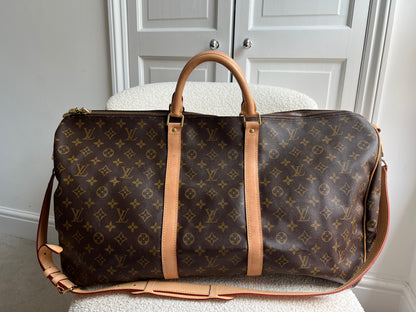 Louis Vuitton Vintage Keepall Bandouliere 60