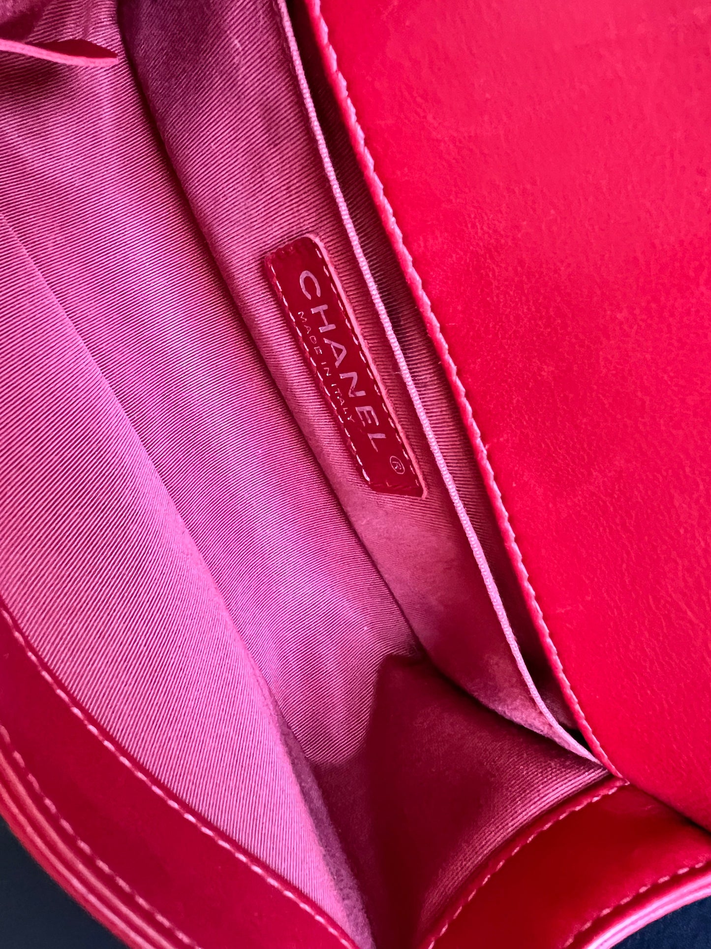 Chanel Small Red Boy Bag (RRP £5,390)