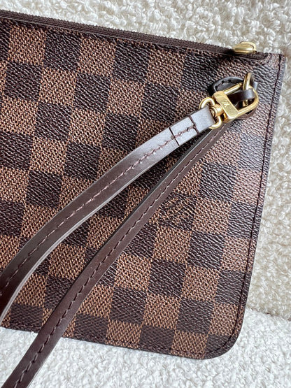 Louis Vuitton Pouch (from Neverfull) in Damier Ebene
