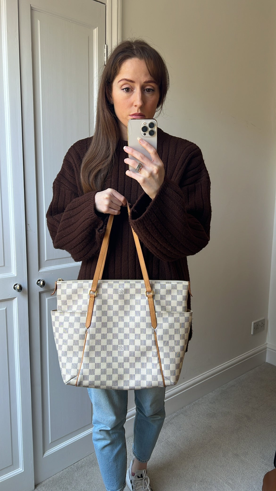 Louis Vuitton Totally MM Damier Azur