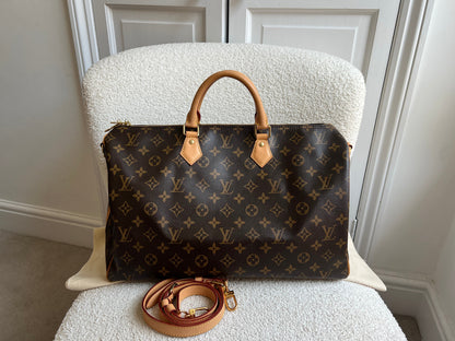 Louis Vuitton Speedy 40 Bandouliere Monogram (RRP £1610)