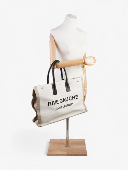 Saint Laurent Canvas Black Tote Bag Style 5