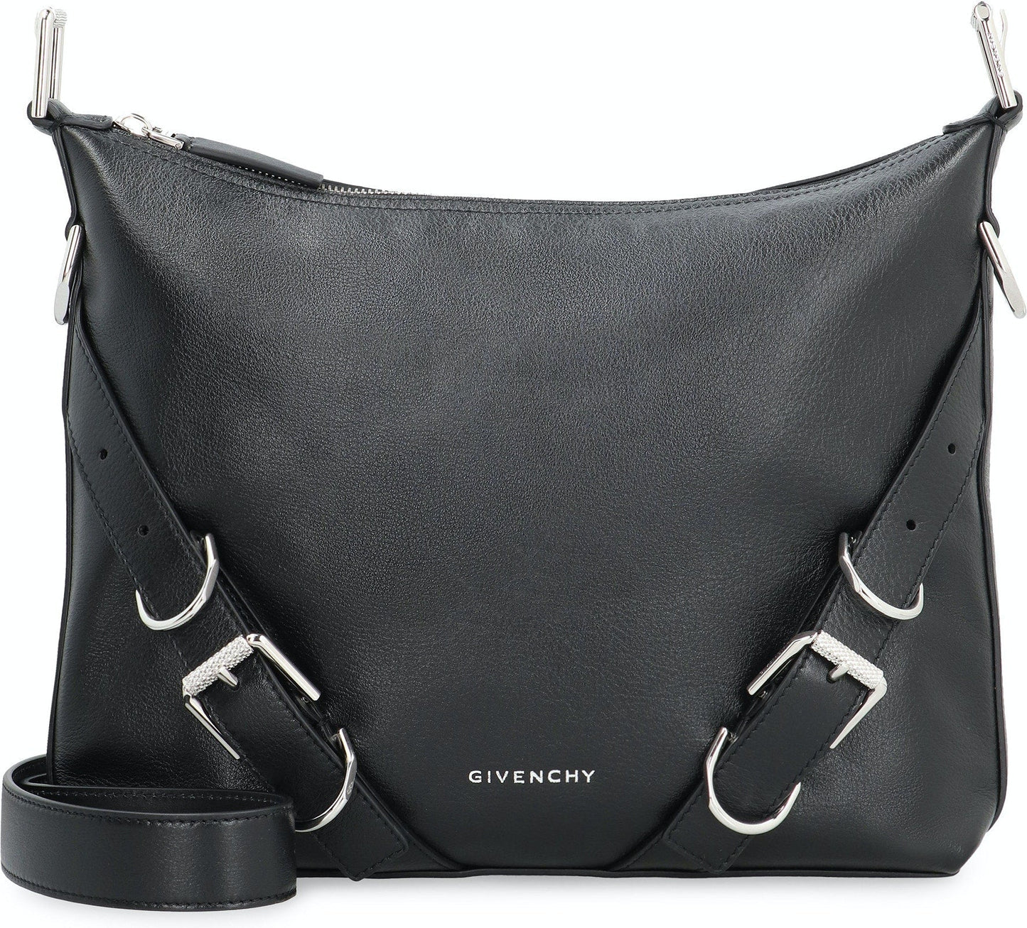 VOYOU LEATHER CROSSBODY BAG