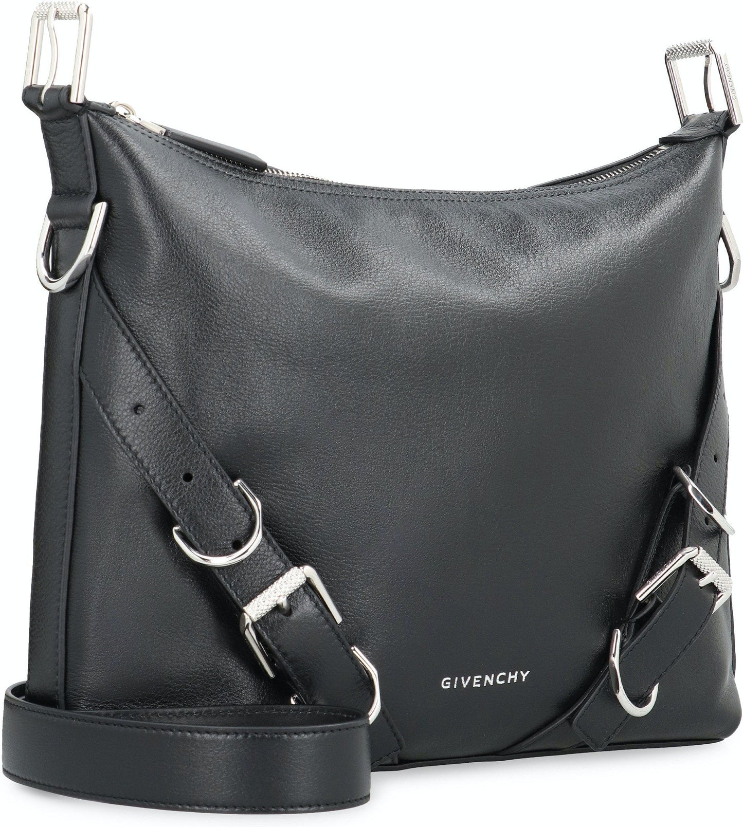 VOYOU LEATHER CROSSBODY BAG