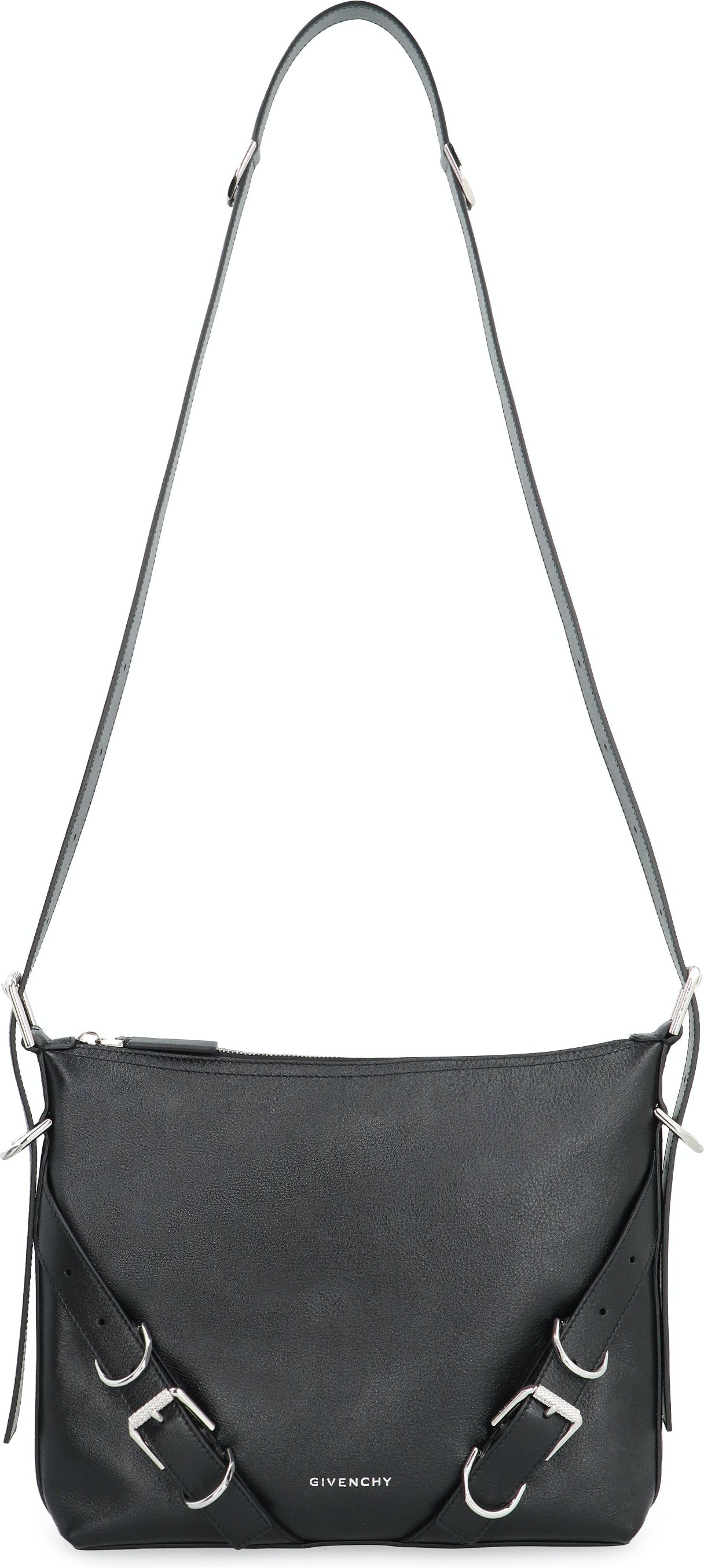 VOYOU LEATHER CROSSBODY BAG