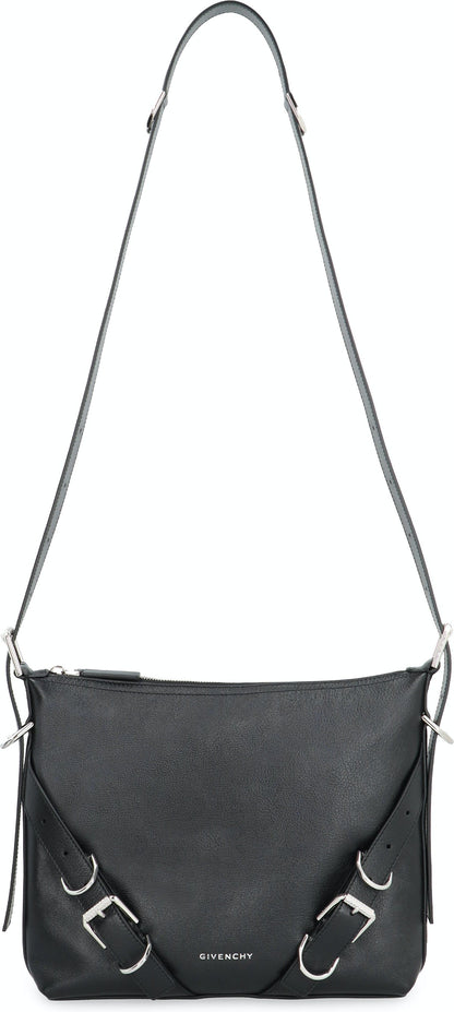 VOYOU LEATHER CROSSBODY BAG