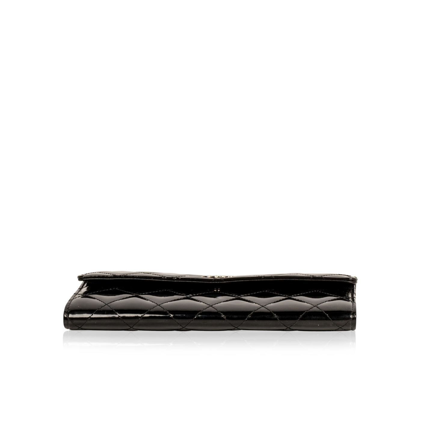 Chanel Timeless Patent Leather Black Handbag