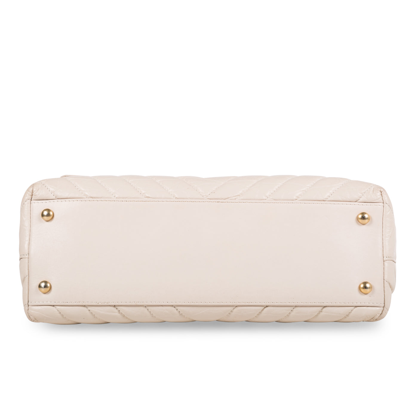 Chanel Coco Handle Calfskin Gold Shoulder Bag