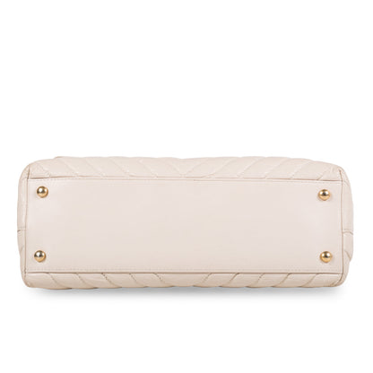 Chanel Coco Handle Calfskin Gold Shoulder Bag