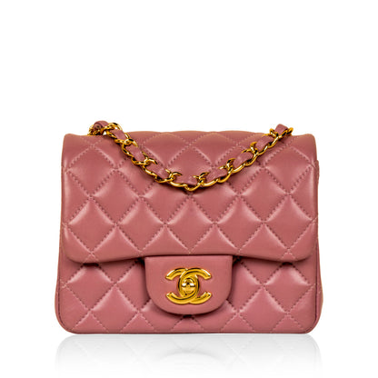 Chanel Classic Flap Lambskin Black Shoulder Bag Style 249